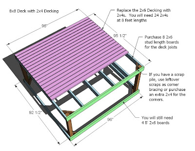 playhouse deck plans